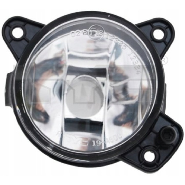 Autó féklámpa, TYC, alumínium, fekete, 19-0605-01-2
