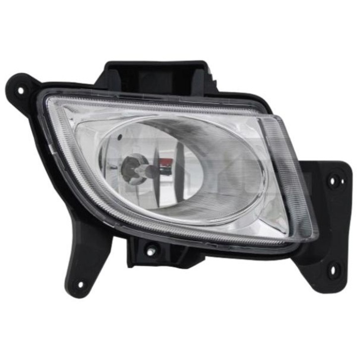 Autó féklámpa, TYC, alumínium, fekete/szürke, 19-0784-01-2