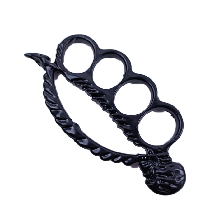 Pumnal Box Rozeta, Model Ascutit, 12 cm, Negru, Dalimag