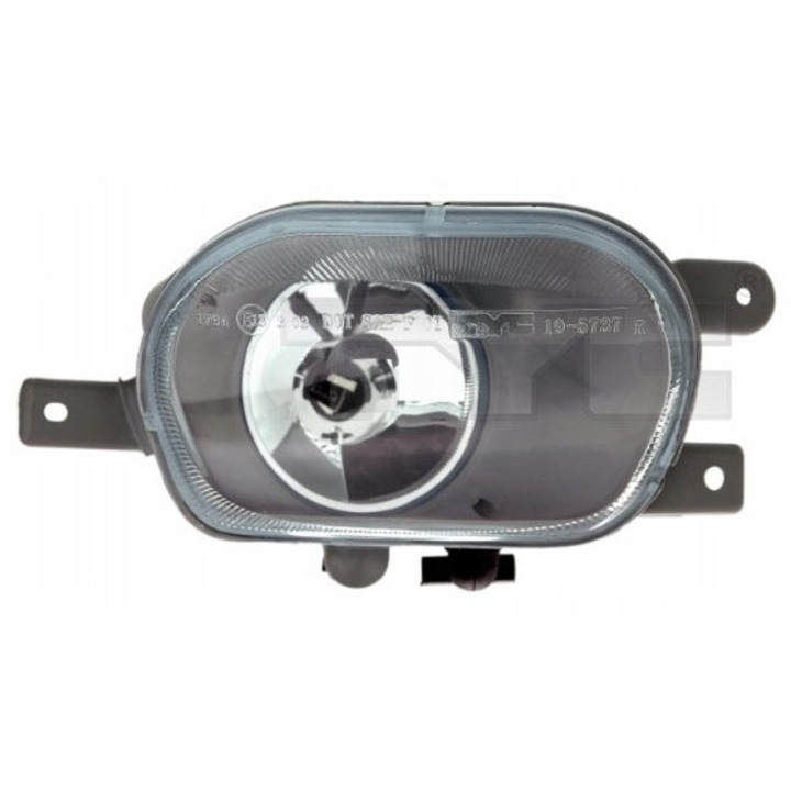 Jobb ködlámpa, TYC, Modell 19-5737-05-9, Ezüst