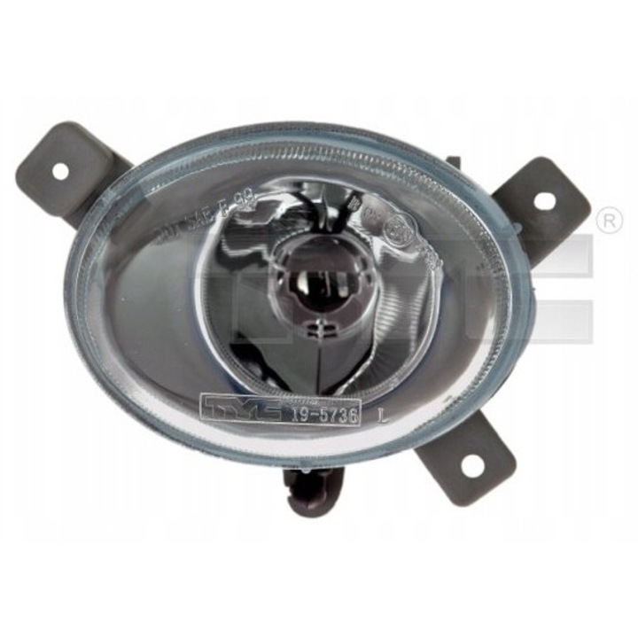 Bal ködlámpa, TYC, Modell 19-5736-05-9, Ezüst