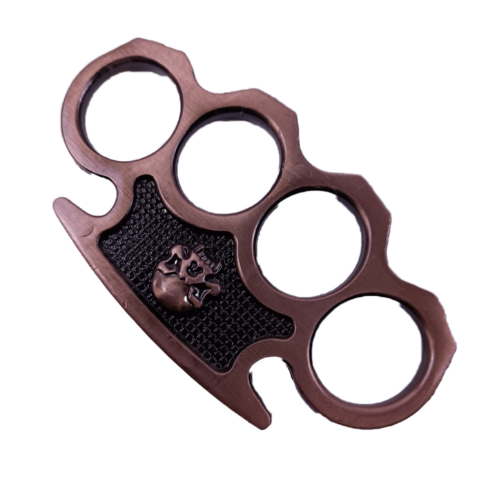 Pumnal Box Rozeta, Model Cap de Mort, 12 cm, Aramiu, Dalimag