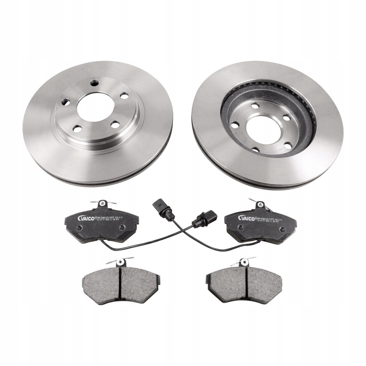 Set discuri frana VAICO V10-90005, ventilate, 5 orificii, 280x22mm, pentru SEAT/SKODA/VW