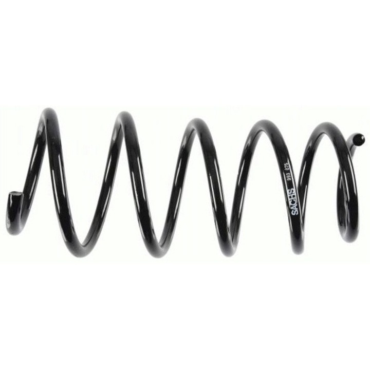 Futómű rugó, SACHS, 993 075, Fekete