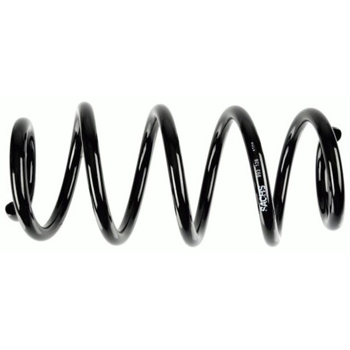 Futómű rugó, SACHS, 993 126, Fekete