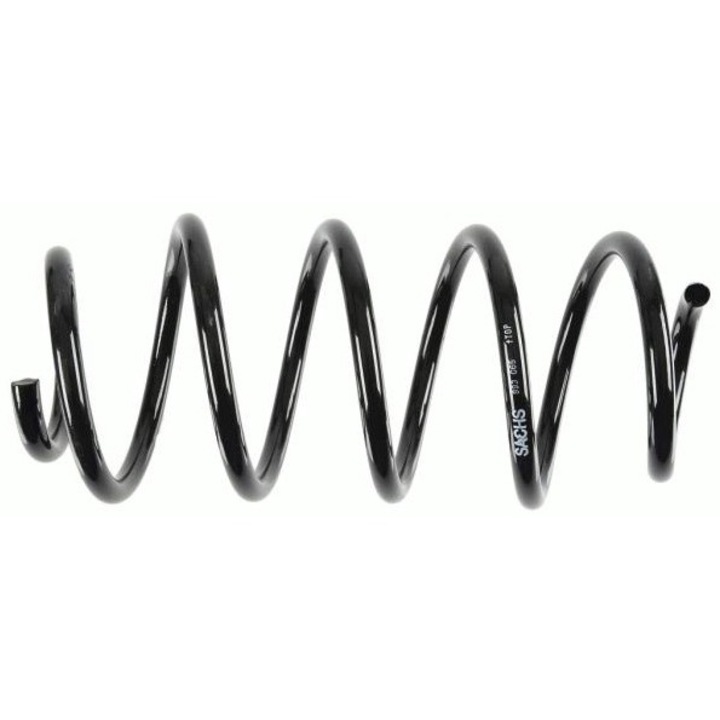 Futómű rugó, SACHS, 993 065, Fekete