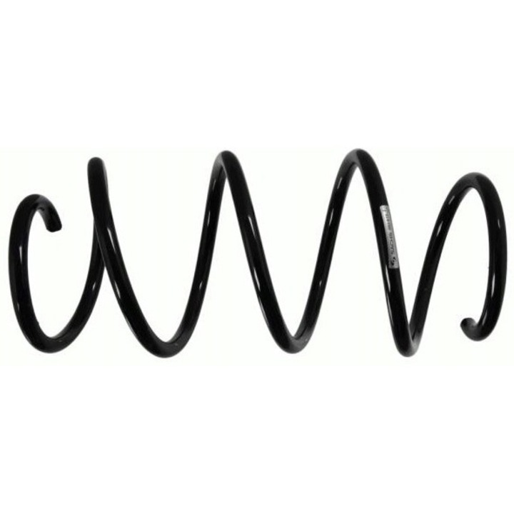 Futómű rugó, SACHS, 993 615, Fekete