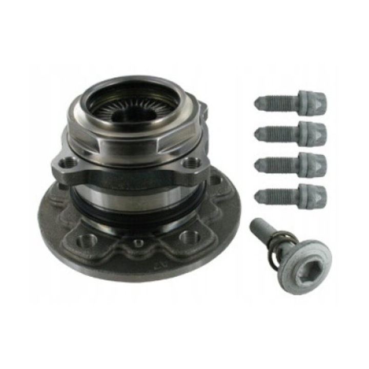 Kerékcsapágy/agy készlet, SKF, VKBA 7101, szürke