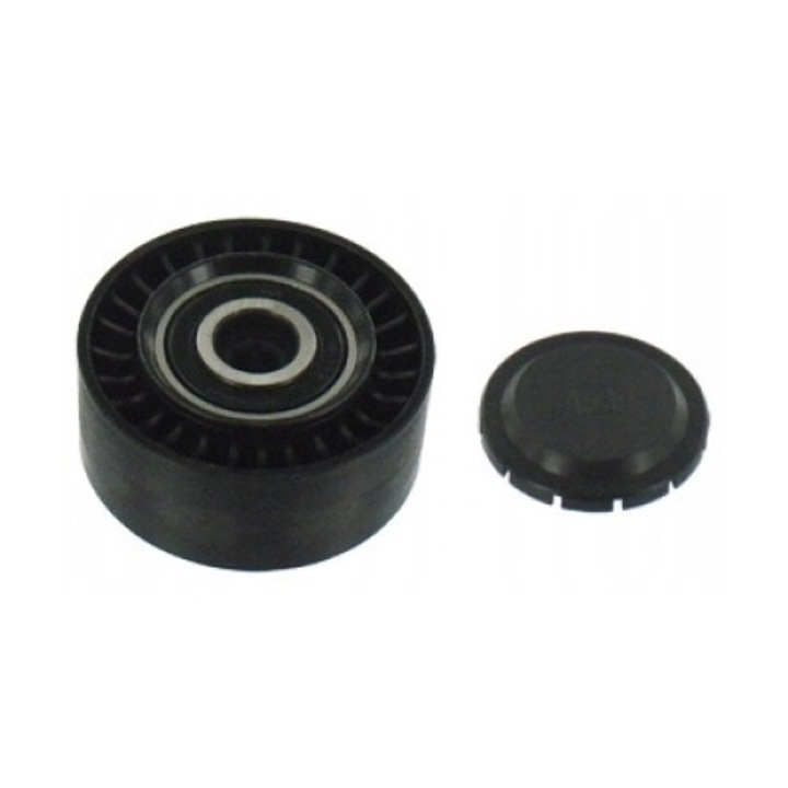 Erőátviteli szíj vezetőgörgő, SKF, VKM 31301, Fekete