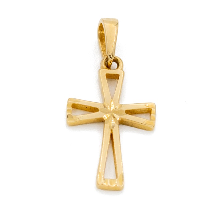 Pandantiv Cruce Aur 14K
