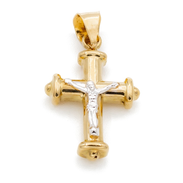 Pandantiv Cruce din Aur de 14k