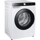 Masina de spalat rufe Samsung WW80T504DAEAS7, 8 kg, 1400 rpm, Clasa A, AI Control, Steam, Eco Bubble, Drum Clean, Motor Digital Inverter, Wifi, AI Energy, Smart Control, Alb
