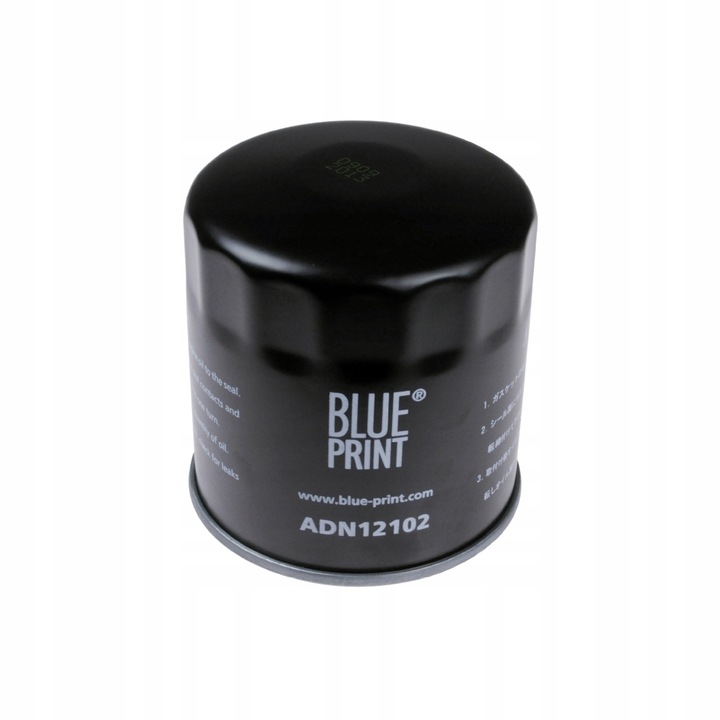 Filtru de ulei, Blue-Print, ADN12102, Negru