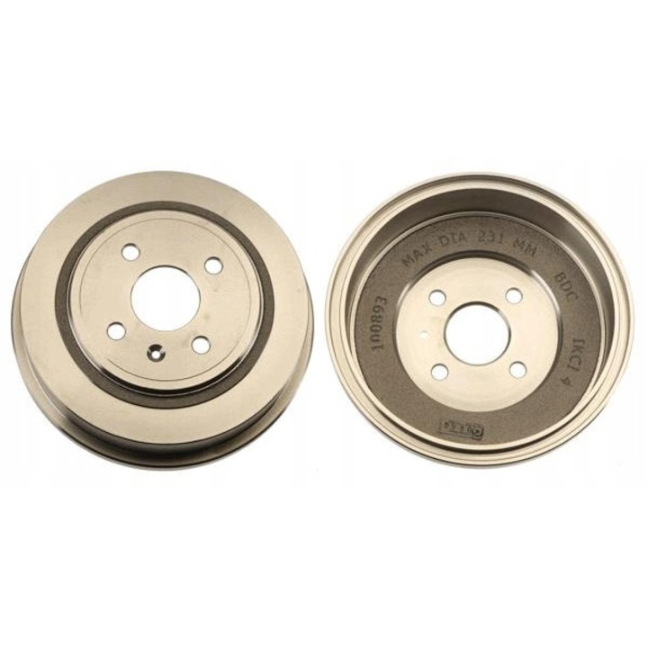 2 db fékdob készlet, TRW, DB4391, szürke