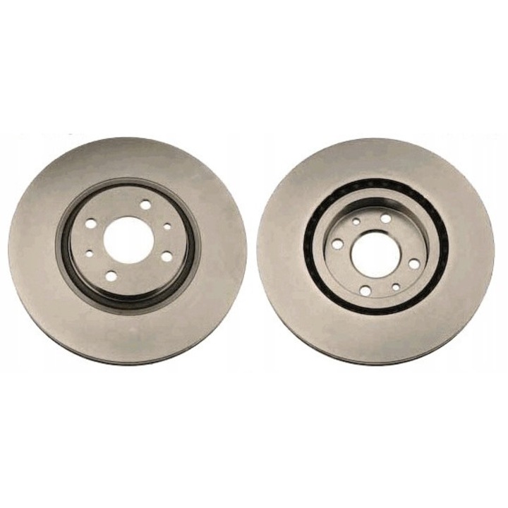 Set 2 discuri de frana, TRW, DF1757