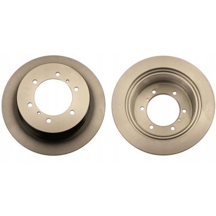 2 db féktárcsa készlet, TRW, DF4075, szürke