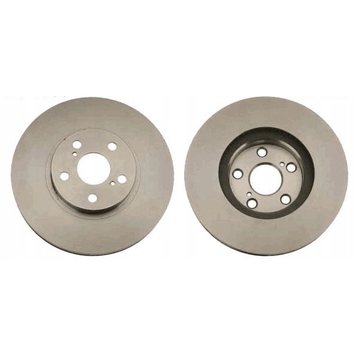 2 db féktárcsa készlet, TRW, DF4160, szürke