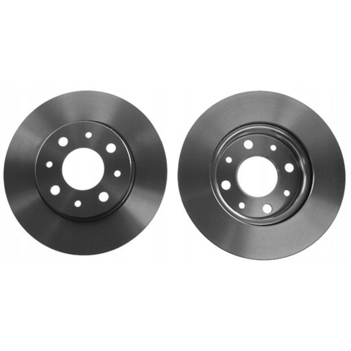 Комплект от 2 спирачни диска, TRW, DF4375, черни