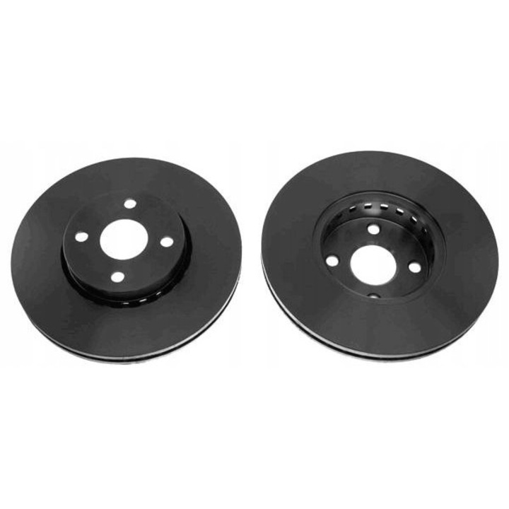 2 db féktárcsa készlet, TRW, DF4366, fekete