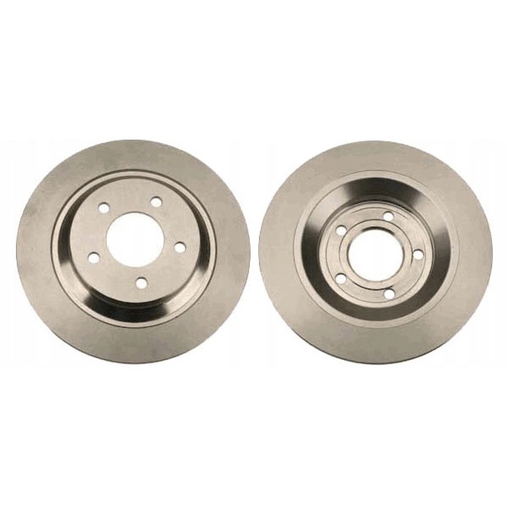 2db féktárcsa készlet, TRW, DF4468, szürke