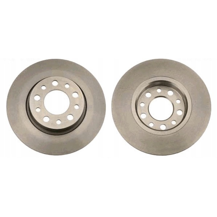 2db féktárcsa készlet, TRW, DF4477, szürke