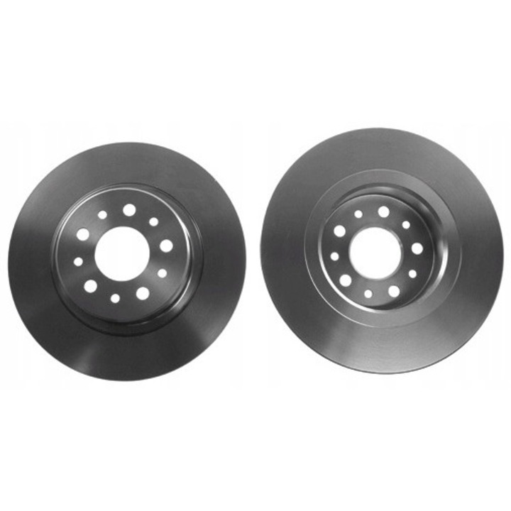 2 db féktárcsa készlet, TRW, DF4440, fekete