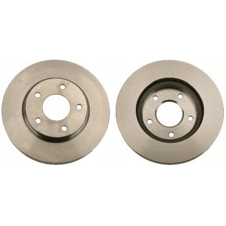 2db féktárcsa készlet, TRW, DF4933, szürke