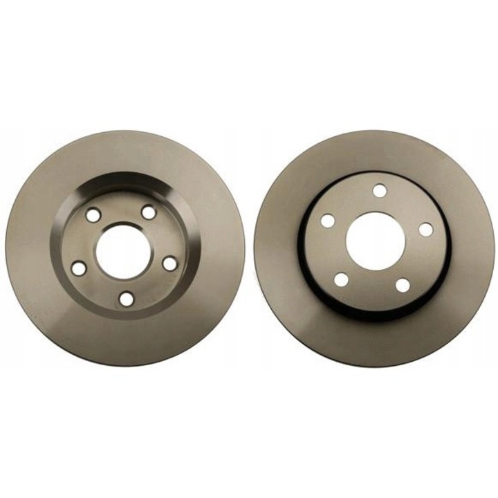 2db féktárcsa készlet DF6037, TRW, ezüst