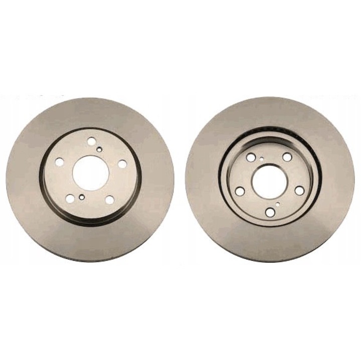 2db féktárcsa készlet DF7340, TRW, ezüst