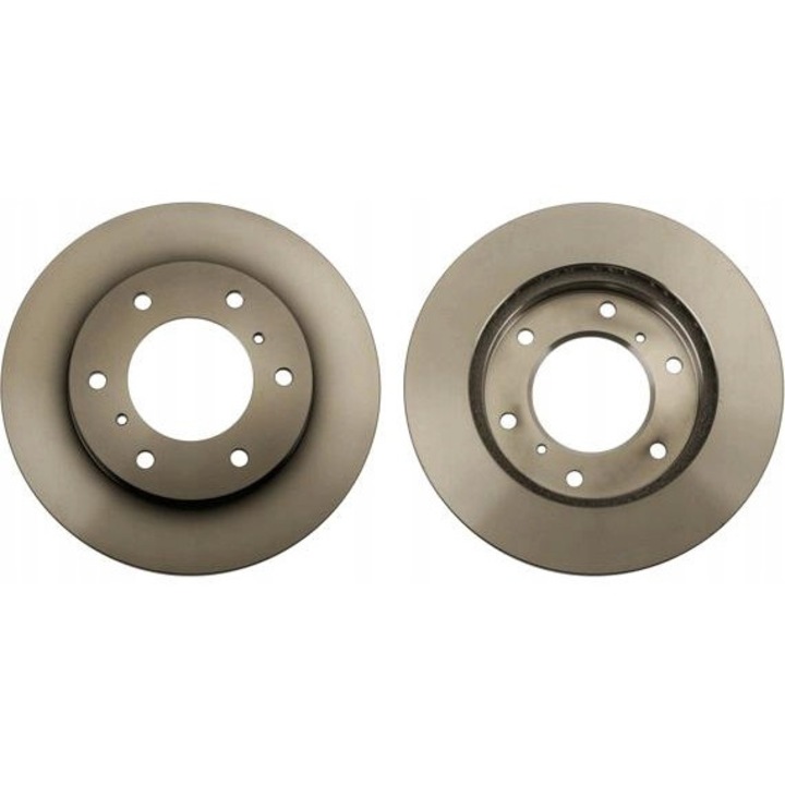 2 db féktárcsa készlet, TRW, DF4870, szürke