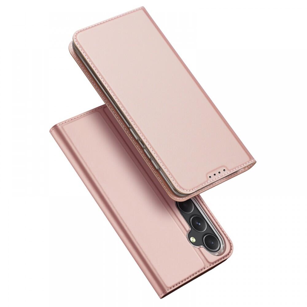 Husa pentru Samsung Galaxy A25 5G Book Cellect Rosegold