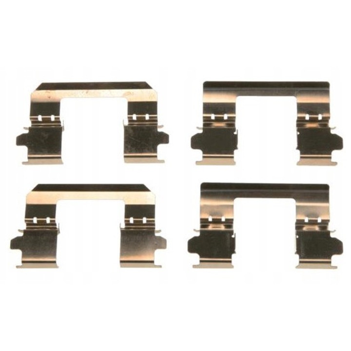 Fékbetét rögzítő készlet, TRW, PFK578, Arany