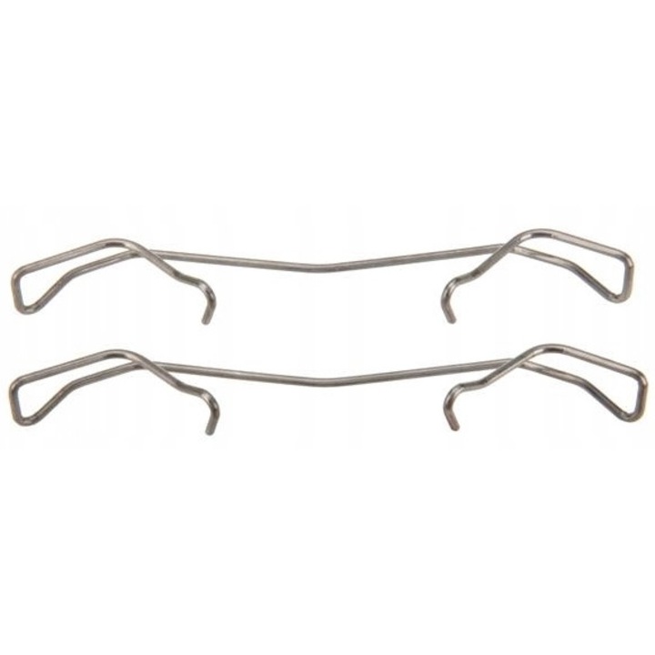 Fékbetét rögzítő készlet, TRW, PFK533, ezüst