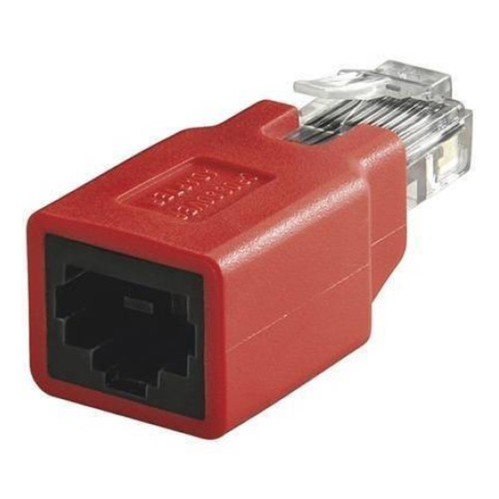 Crossover adapter RJ45 apa RJ45 anya Goobay