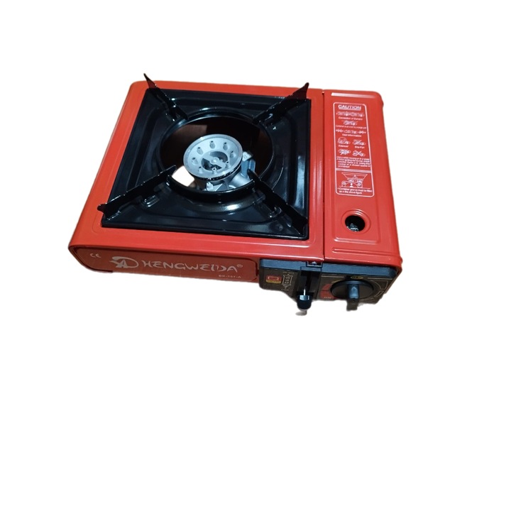 Aragaz Portabil pentru Camping, Cutie Transport Inclusa, alimentare la Spray-ul tip butelie