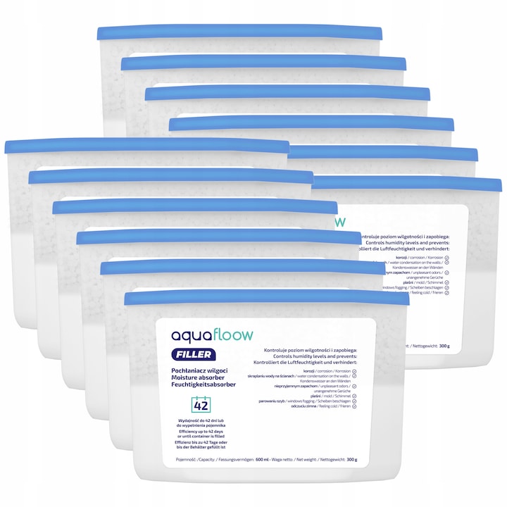 Set 20 bucăți absorbant umiditate K&M AK101.2, 280g, universal, eficient
