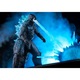 Figurina QttvbTna Godzilla, articulatii flexibile, 30cm, albastru