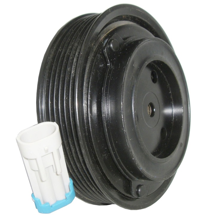 Kompresszor szíjtárcsa AC-06SD14, AC Auto, Fekete