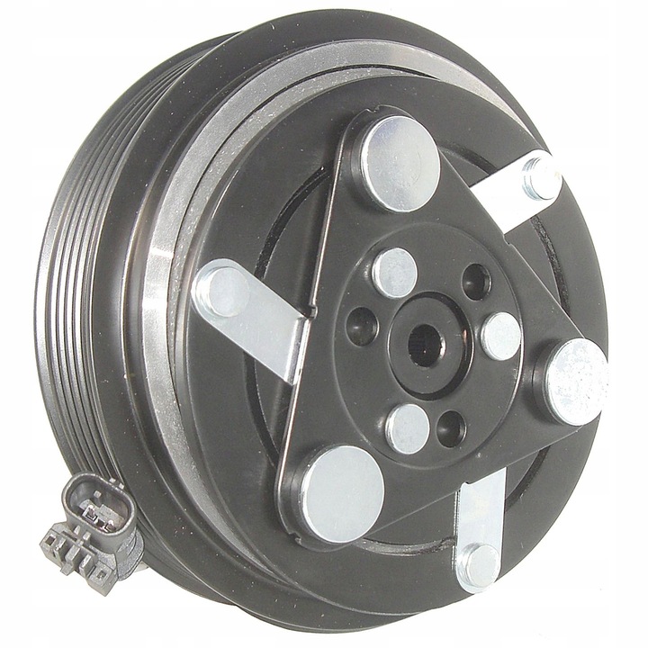Klíma kompresszor kuplung AC-06SD78, AC Auto, Fekete