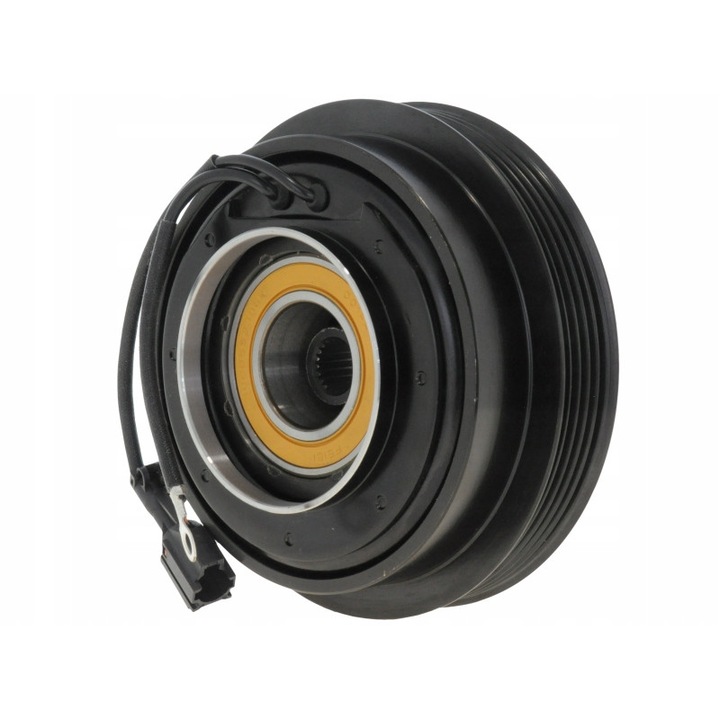 Klíma kompresszor kuplung AC-06HA12, AC Auto, Fekete
