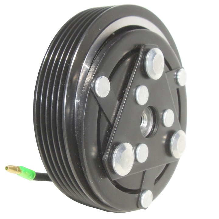 Klíma kompresszor kuplung AC-06PA10, AC Auto, Fekete