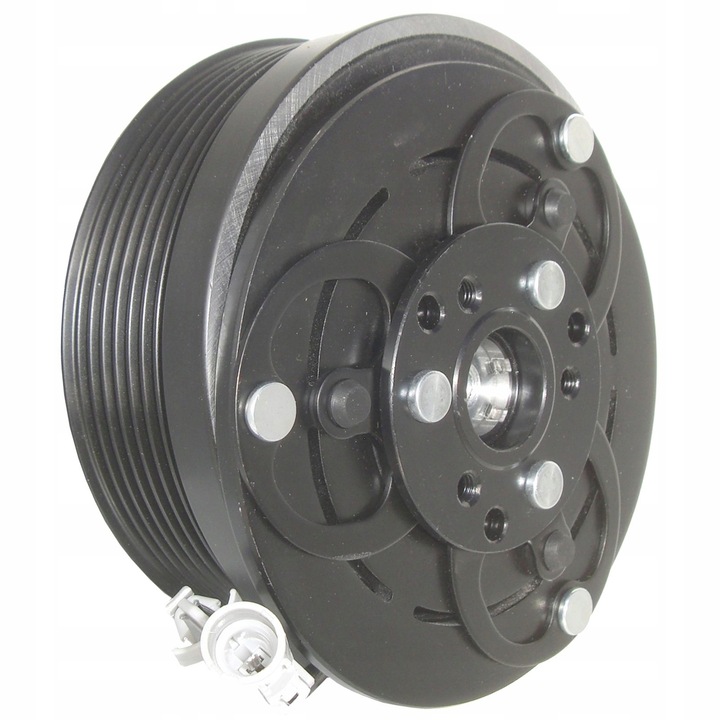 Klíma kompresszor kuplung AC-06ZX39, AC Auto, Fekete