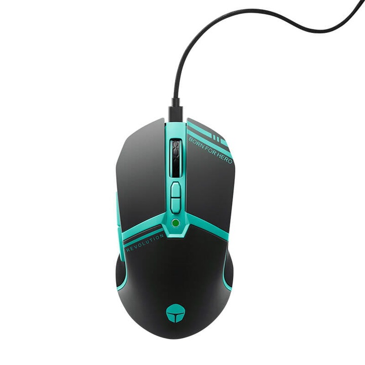 Mouse optic Gembird MUS-ERGO-01, 3200 DPI, Negru