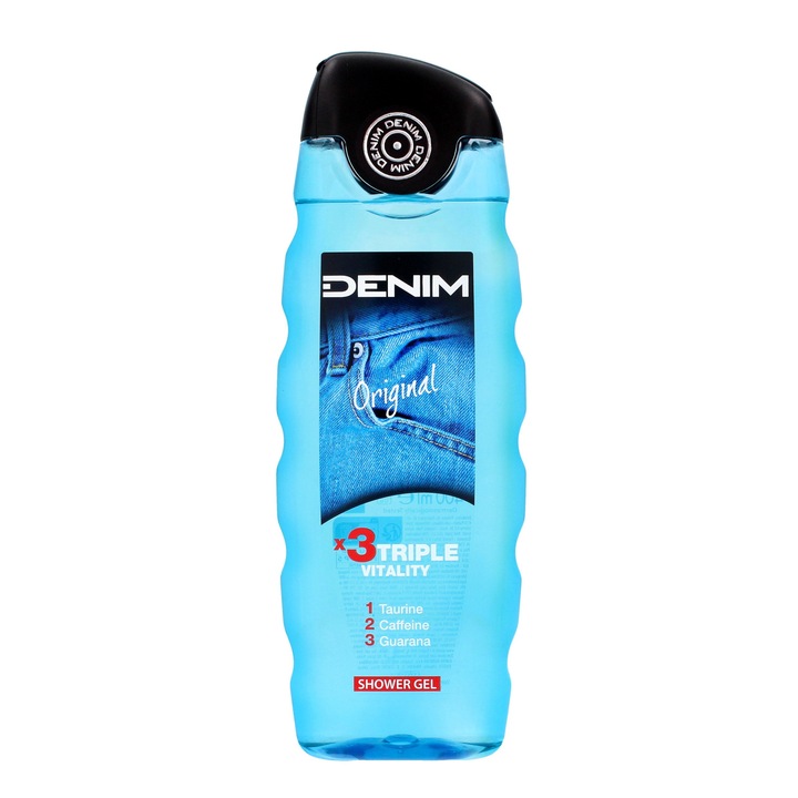 Denim, Triple Vitality tusfürdő, farmer, 400ml