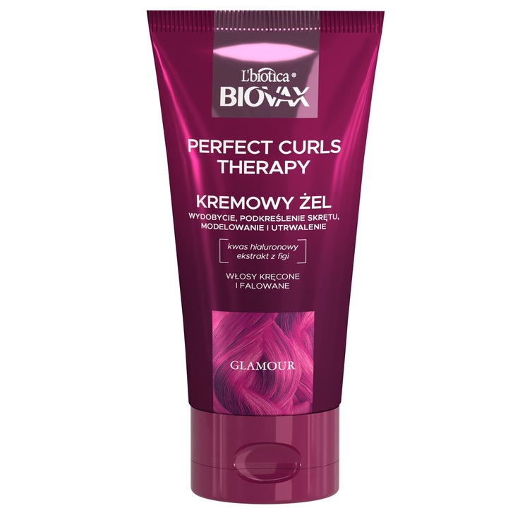 Gel pentru par cret si ondulat, L'Biotica, 150 ml