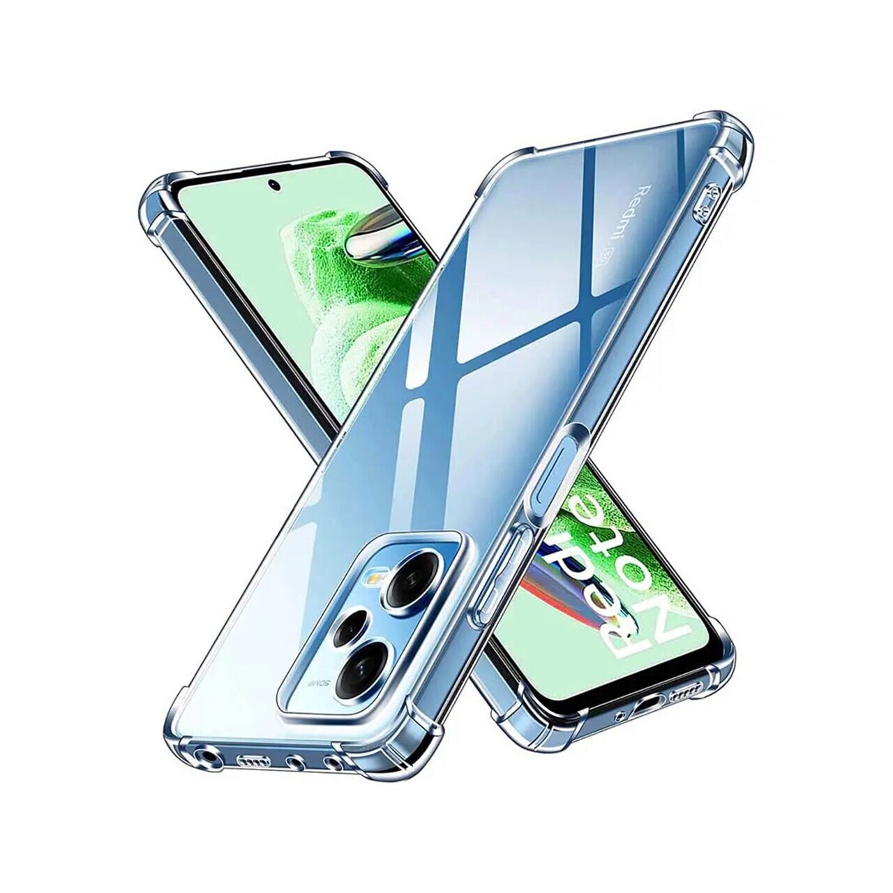 Husa pentru Xiaomi Redmi Note 12 Pro 5G - Techsuit Shockproof Clear Silicone - Clear