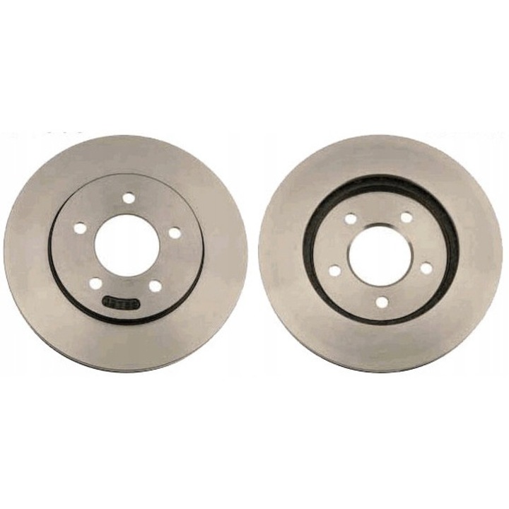 2 db féktárcsa készlet, TRW, DF4508, szürke