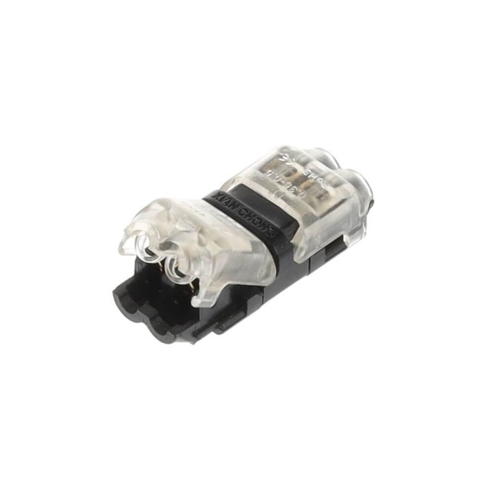 Conector rapid cablu, 2 fire + 2 fire, 12/24/230 V, 9 A max, IP20