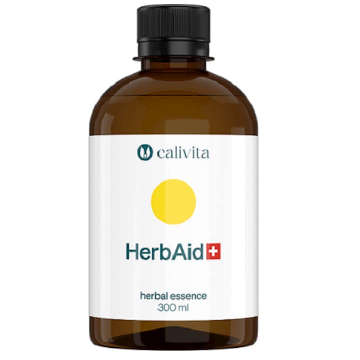 HerbAid CaliVita 300ml concentrat din 53 plante medicinale cu indicatii multiple pentru probleme ale pielii