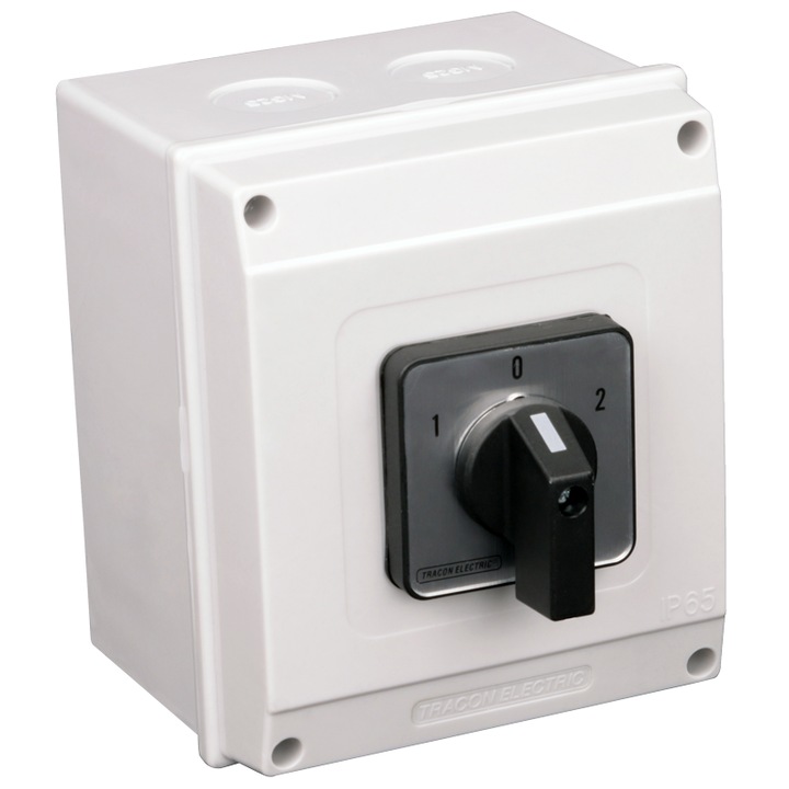 Kapcsoló házzal, Tracon Electric, 63A, IP65